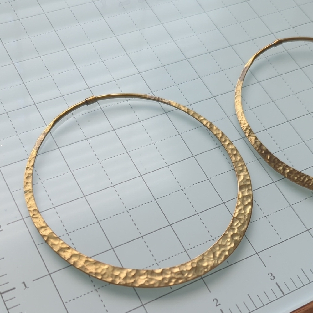 Elegant Gold Hoop Earrings